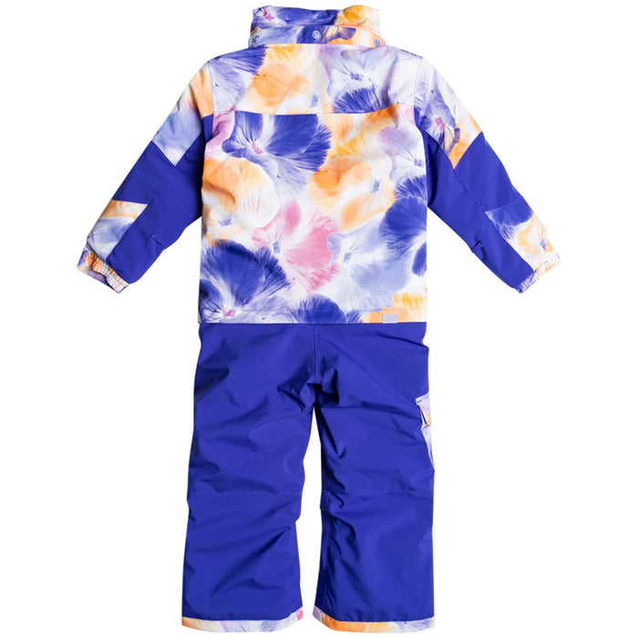 Roxy Sparrow Jumpsuit - Toddler Girls' Bright White Pansy Pansy RG