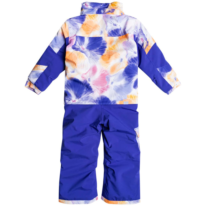 Roxy Sparrow Jumpsuit - Toddler Girls' Bright White Pansy Pansy RG