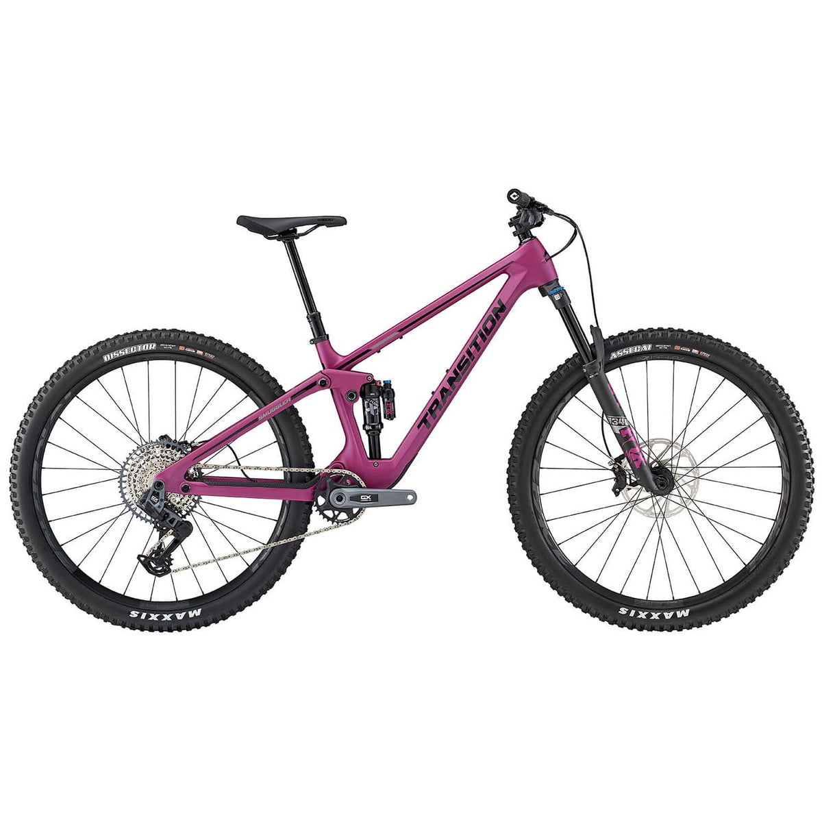 Transition Smuggler Carbon GX AXS Complete Mountain Bike 2023 Orchid