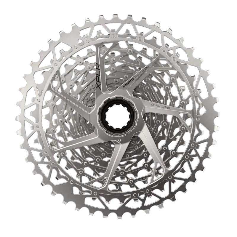 SRAM XPLR PG-1231 12-Speed Cassette Nickel Chrome