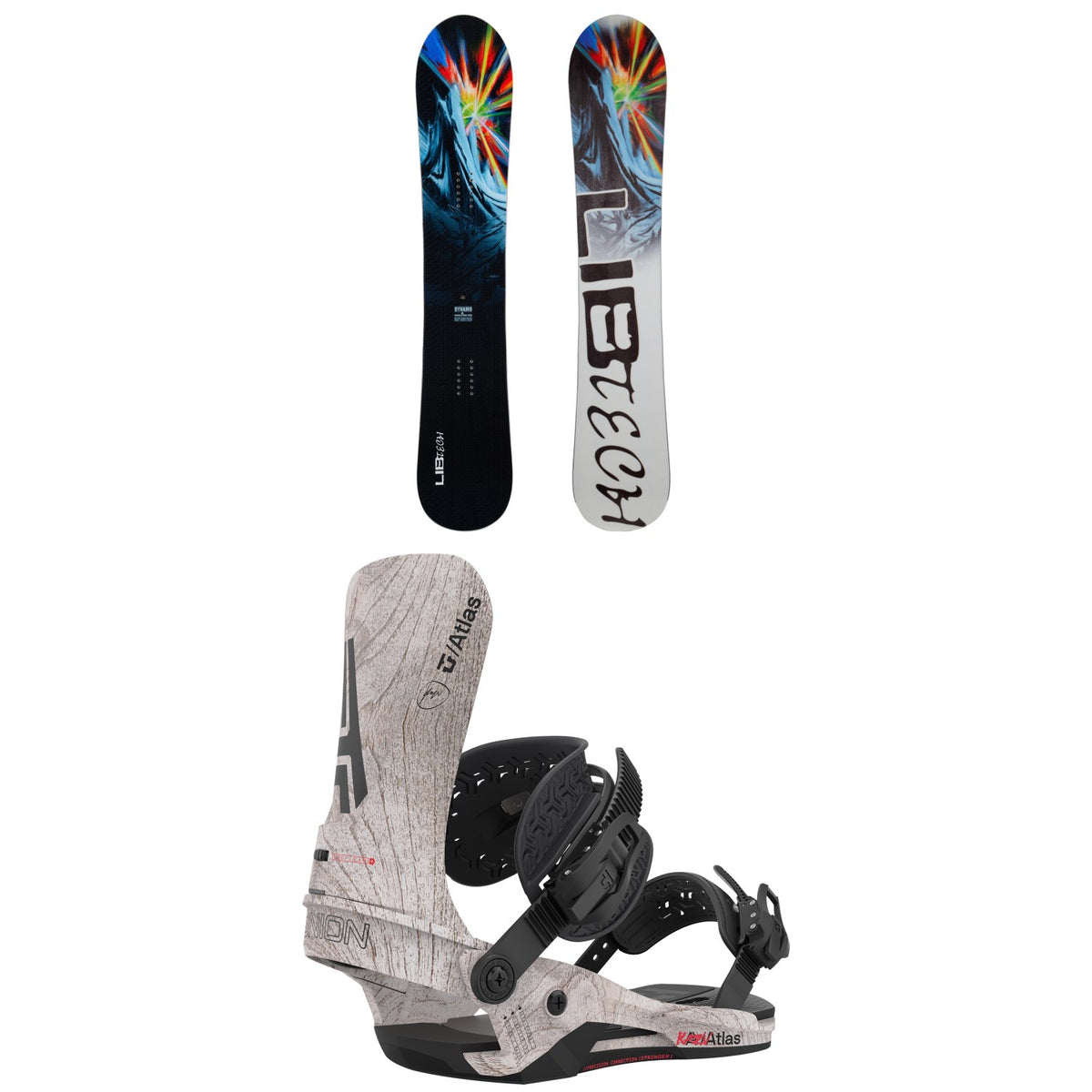 Lib Tech Dynamo C3 Snowboard + Union Atlas Snowboard Binding 2023