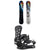 Lib Tech Dynamo C3 Snowboard + Union STR Snowboard Bindings