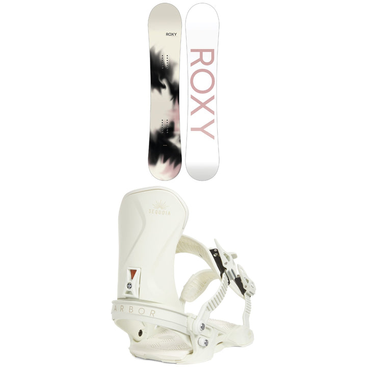 Roxy Raina LTD Snowboard + Sequoia LTD Snowboard Bindings - Women's 2023