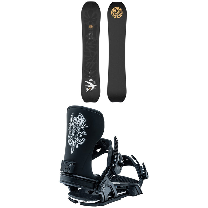 Salomon Highpath Snowboard + Bent Metal Transfer Snowboard Bindings 2023