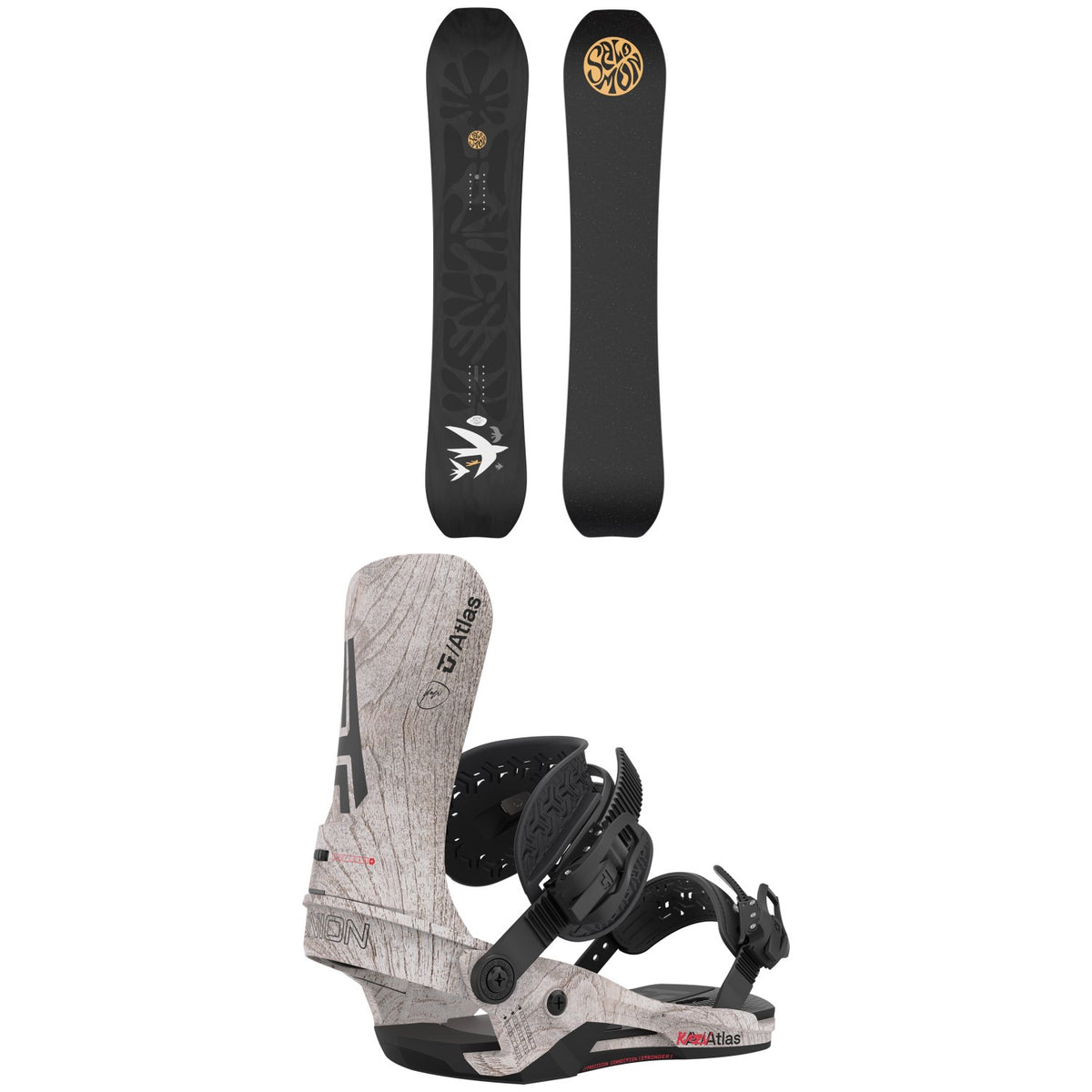 Salomon Highpath Snowboard + Union Atlas Snowboard Binding 2023