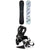 Salomon Wonder Snowboard + GNU B-Real Snowboard Bindings - Women's 2023