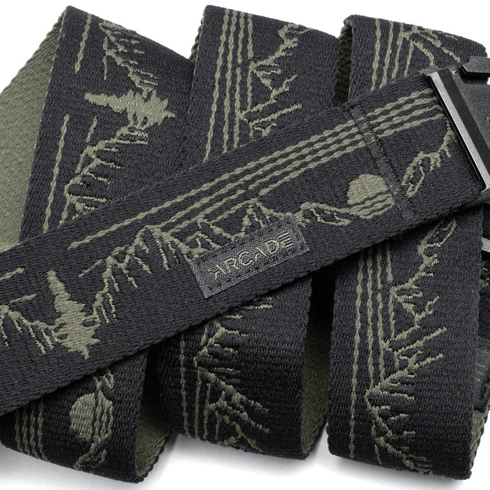 Arcade Out of Range Belt Ivy Green