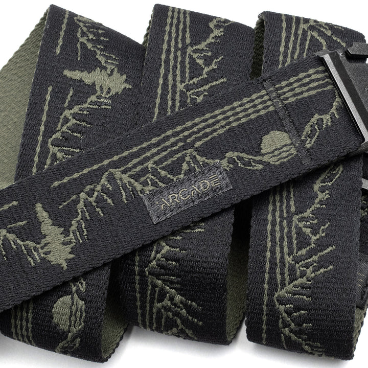 Arcade Out of Range Belt Ivy Green