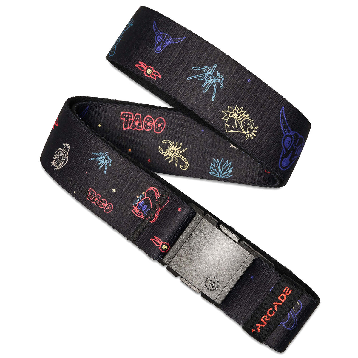 Arcade Dialed Belt Black