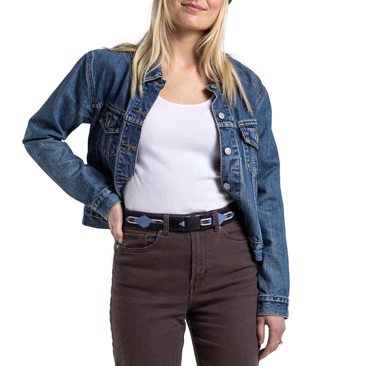 Arcade Ironwood Slim Belt Sky/Black