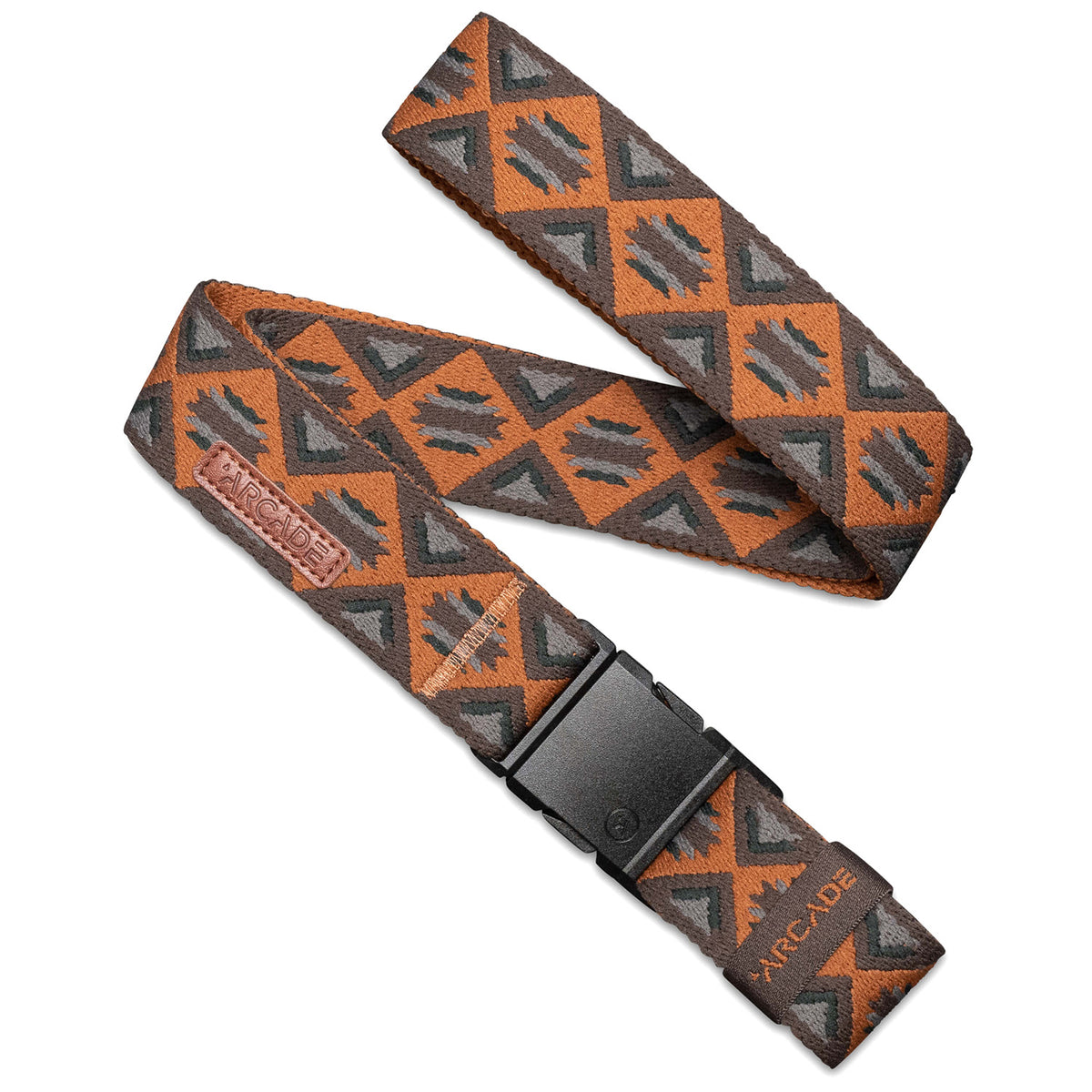 Arcade Creosote Slim Belt Bay/Medium Brown