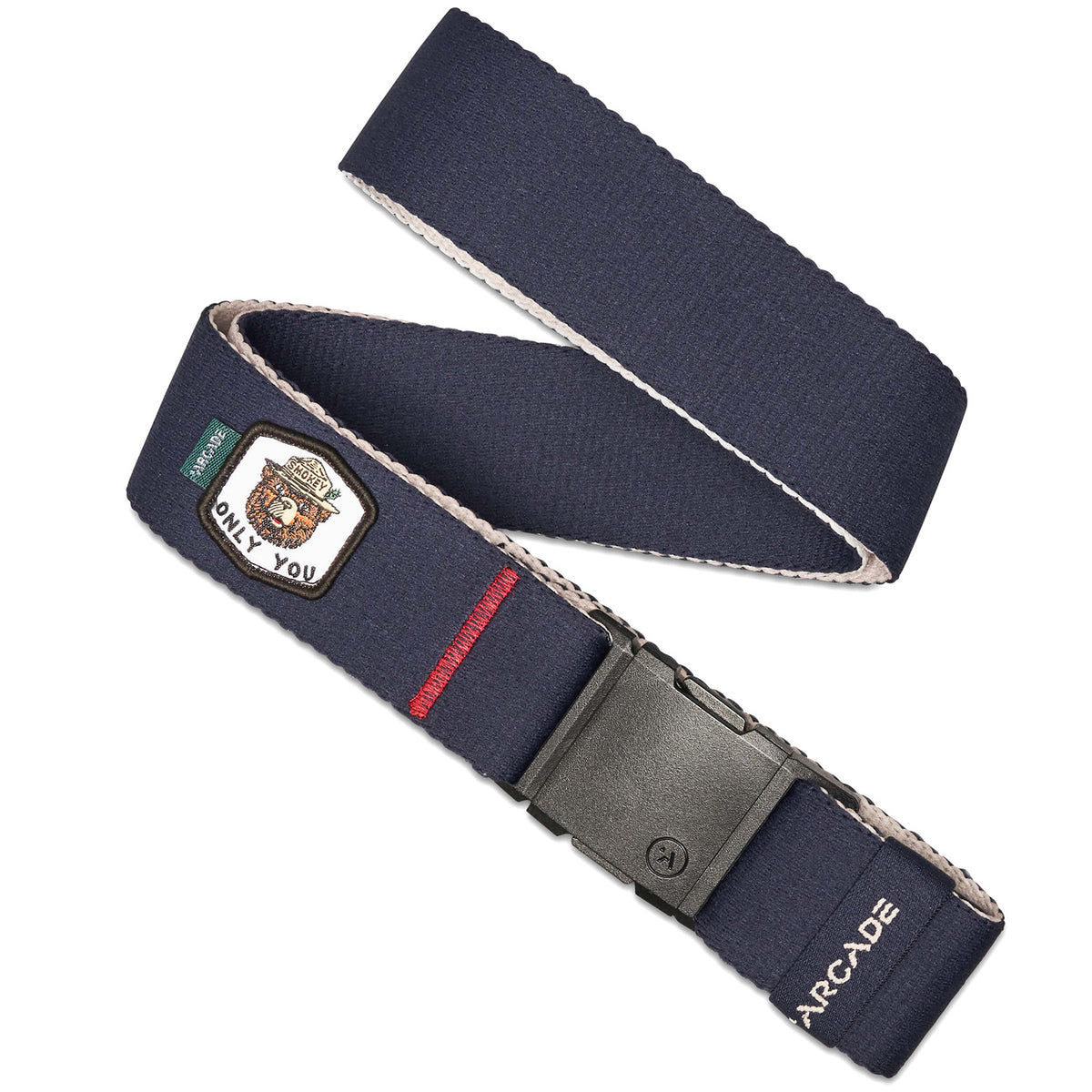 Arcade Smokey Bear Geo Camp Belt Navy