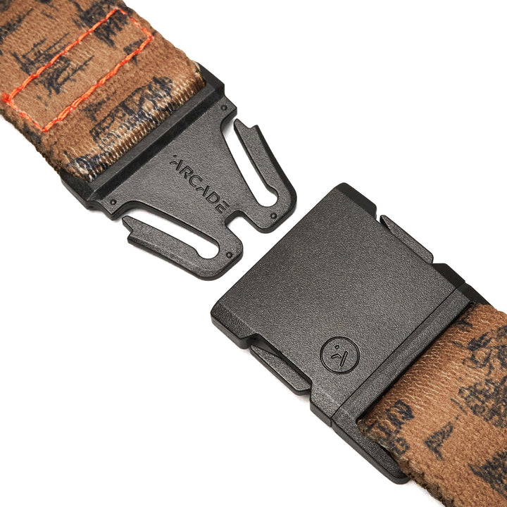 Arcade Smokey Bear Camp Slim Belt Tumbleweed