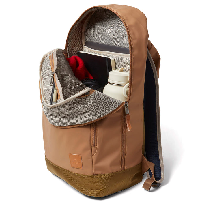 Brixton Commuter Backpack Golden Brown