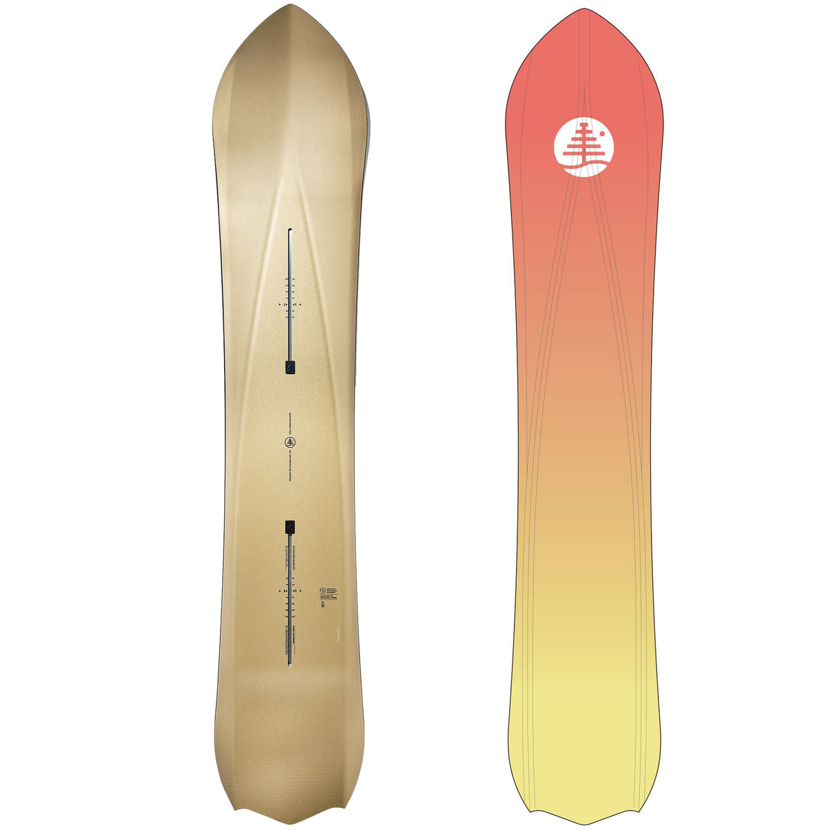 Burton Family Tree 3D Double Dog Snowboard 2024