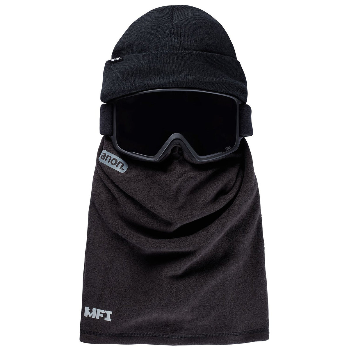 Anon MFI Beanie Neckwarmer Black