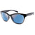 Zeal Duskwing Sunglasses Black Mirror/Horizon Blue