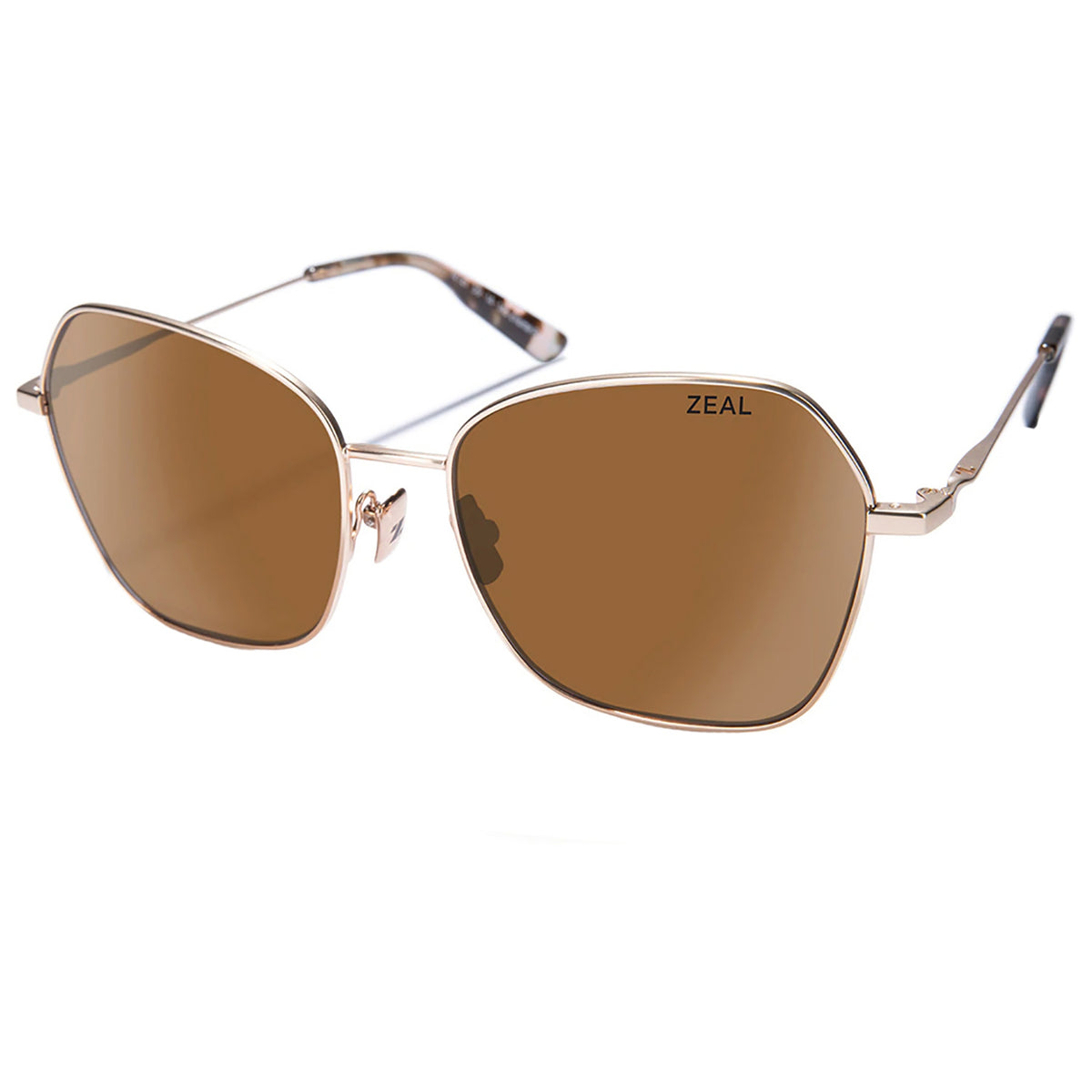 Zeal Filmore Sunglasses Matte Rose Gold/Copper