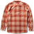 Vissla Eco-Zy Long-Sleeve Polar Flannel - Men's Barn Red