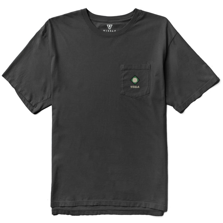 Vissla Psycho Surf Organic Pocket T-Shirt - Men's Phantom