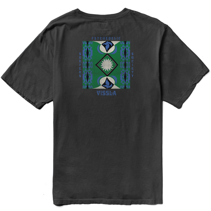 Vissla Psycho Surf Organic Pocket T-Shirt - Men's Phantom