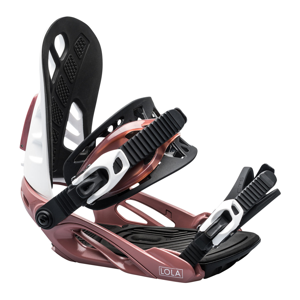 Roxy Lola Snowboard Bindings - Women's 2024 White/Pink