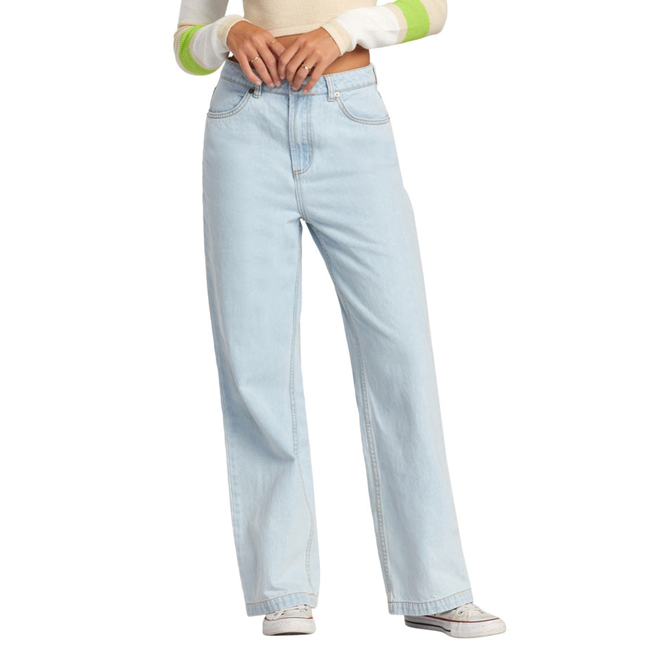 RVCA Coco Denim Pants - Women's Bleach Wash