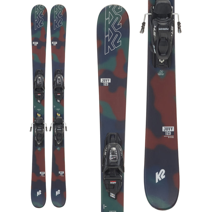 K2 Juvy Skis + FDT 7.0 Bindings - Kids' 2024