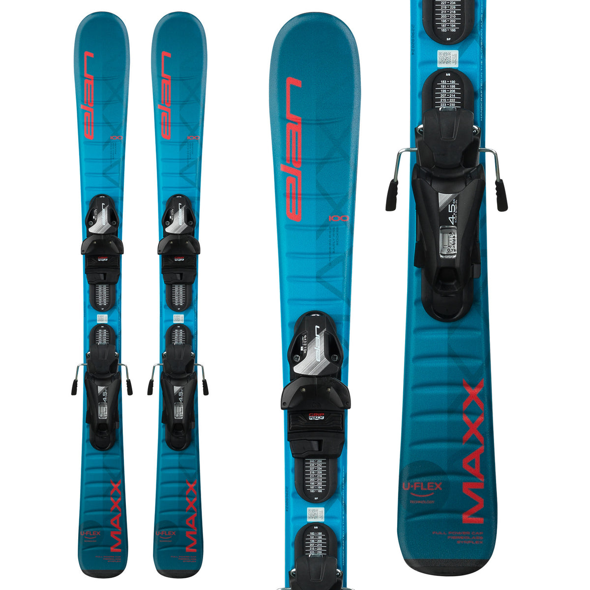 Elan Maxx Blue Skis + Shift EL 4.5 GW Bindings - Kids' 2025