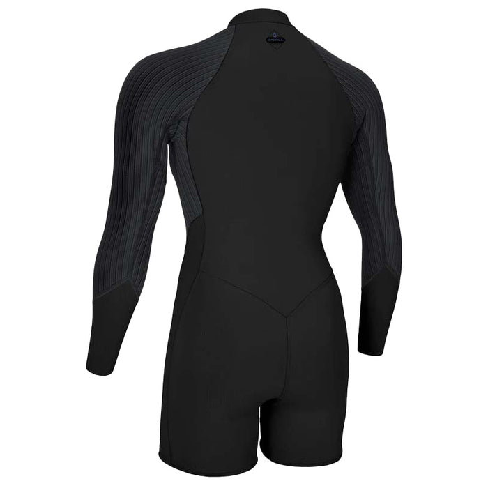 O'Neill 2mm Hyperfreak Front Zip Long-Sleeve Springsuit  - Women's Black/Black