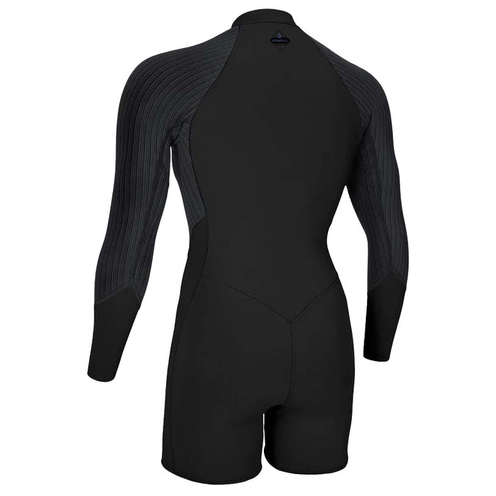 O'Neill 2mm Hyperfreak Front Zip Long-Sleeve Springsuit  - Women's Black/Black