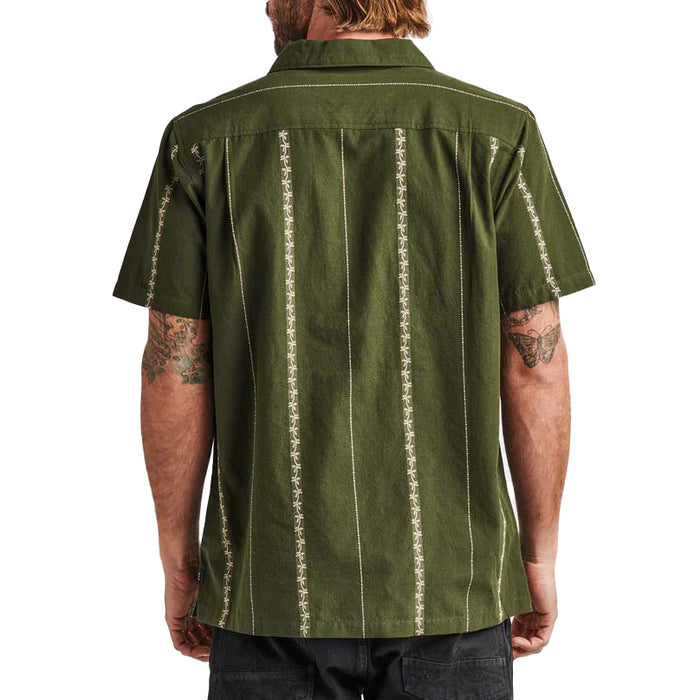 Roark Gonzo Treeline Dobby Shirt - Men's Dark Military