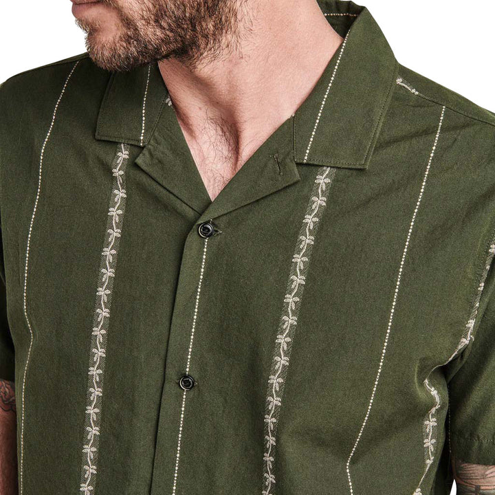 Roark Gonzo Treeline Dobby Shirt - Men's Dark Military