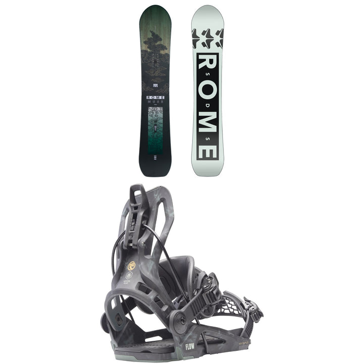 Rome Muse Snowboard + Flow Mayon Plus Hybrid Snowboard Bindings - Women's 2024