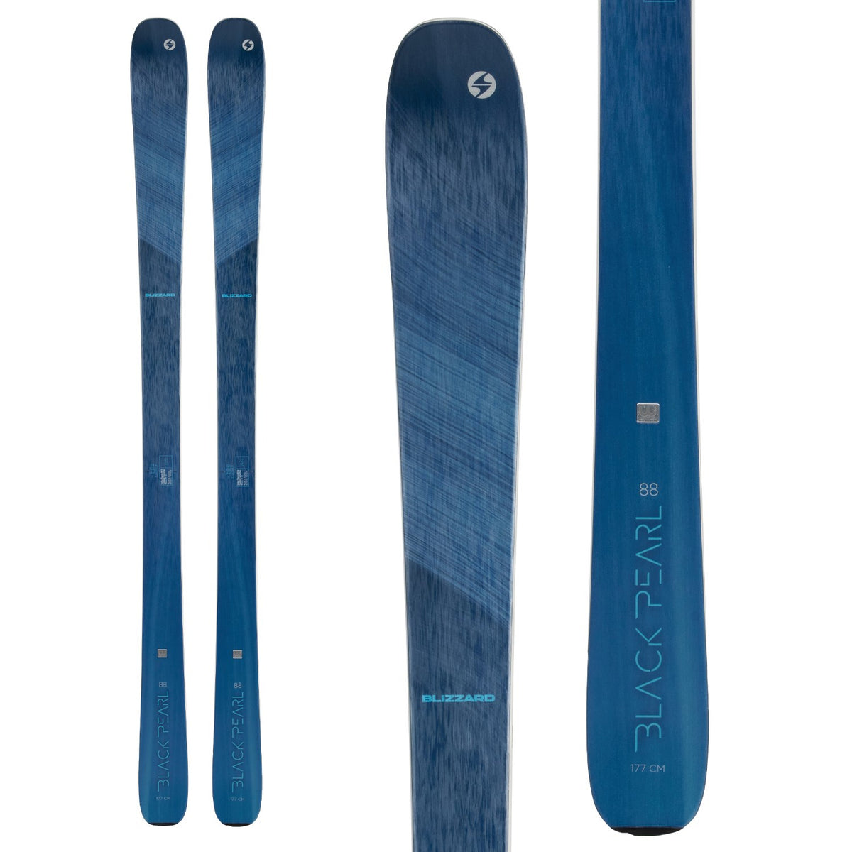 Blizzard Black Pearl 88 Skis + Look SPX 12 GW Ski Bindings - Women's 2023