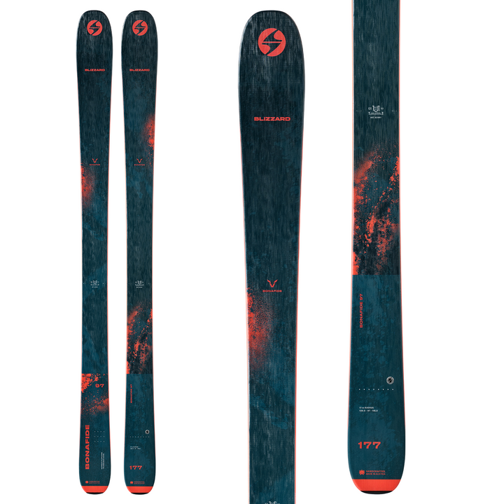 Blizzard Bonafide 97 Skis + Marker Griffon 13 TCX Demo Ski Bindings 2023