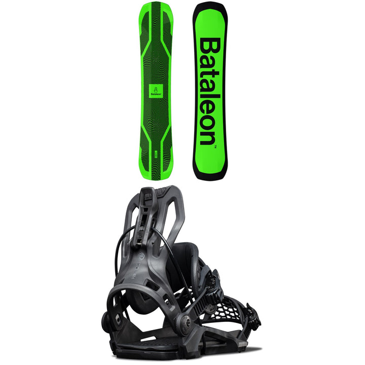 Bataleon Goliath Snowboard + Flow Fenix Plus Hybrid Snowboard Bindings 2024