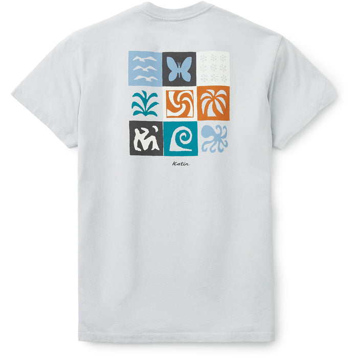 Katin Motif T-Shirt - Men's Light Blue