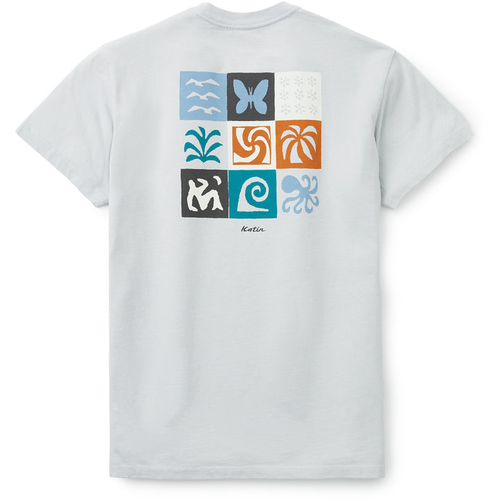 Katin Motif T-Shirt - Men's Light Blue