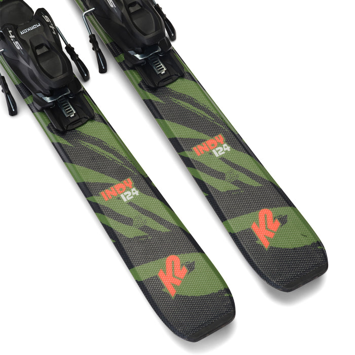 K2 Indy Skis + FDT 7.0 Bindings - Kids' 2024