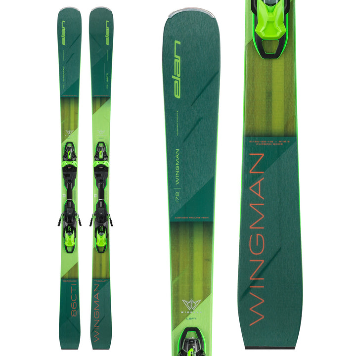 Elan Wingman 86 CTi Skis + FX EMX 12.0 GW Bindings 2025