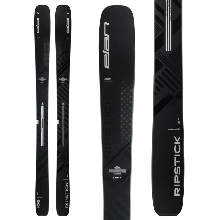 Elan Ripstick 106 Black Edition Skis 2024