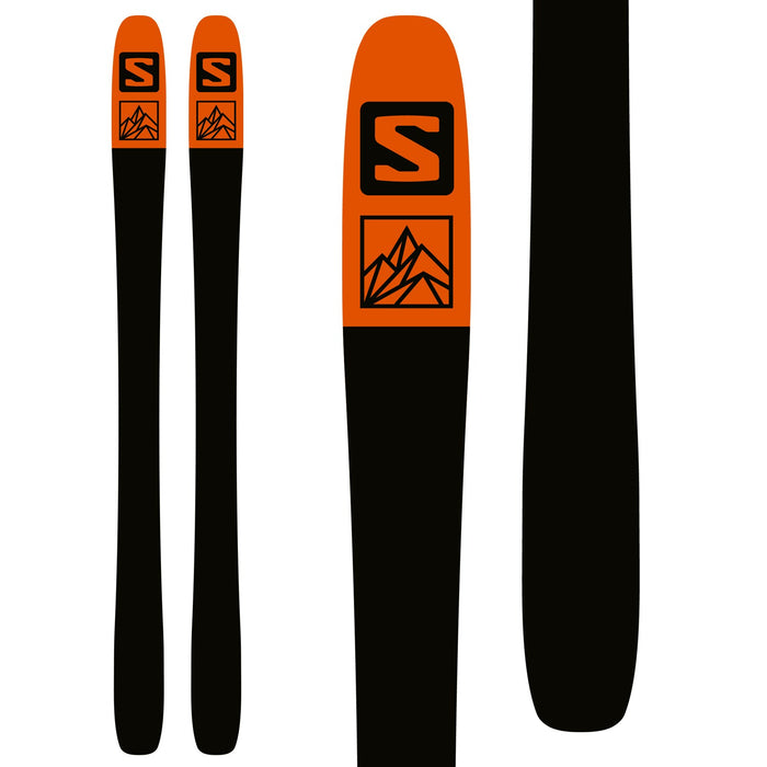 Salomon QST 98 Skis + Salomon Warden MNC 13 Demo Ski Bindings 2023