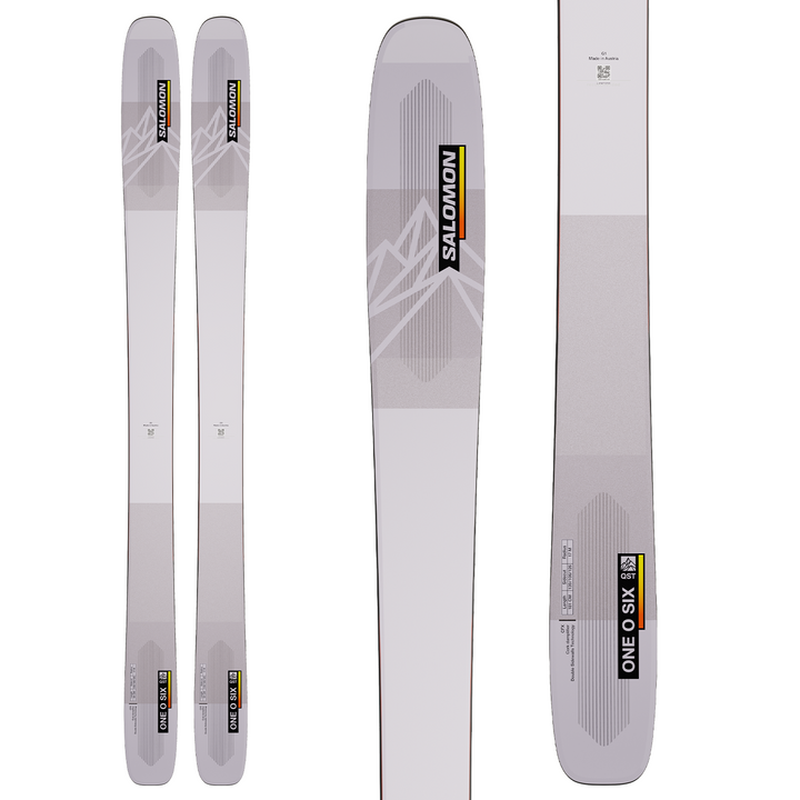 Salomon QST 106 Skis + Salomon Warden MNC 13 Demo Ski Bindings 2023