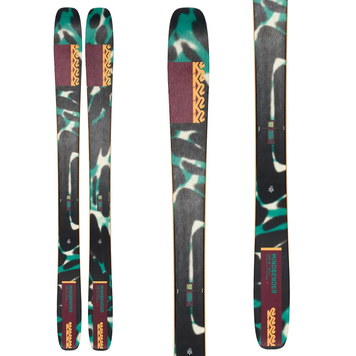 K2 Mindbender 106 C Skis + Marker Squire 11 Ski Bindings - Women's 2023
