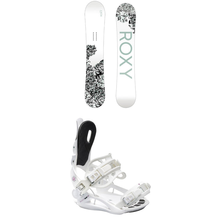 Roxy Raina Snowboard + Rock-It Dash Snowboard Bindings - Women's 2024