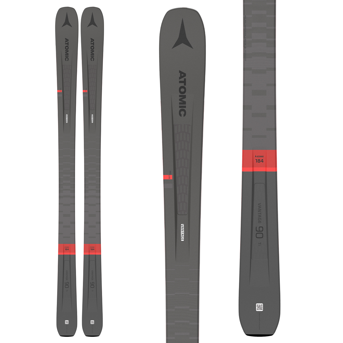 Atomic Vantage 90 Ti Skis + Salomon Warden MNC 13 Demo Bindings 2021