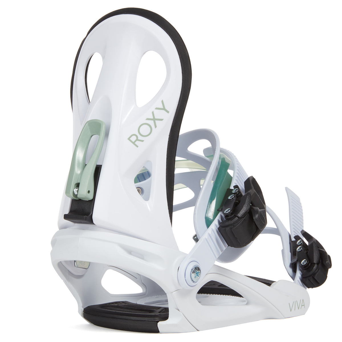 Roxy Viva LTD Snowboard Bindings - Women's 2024 White/Green