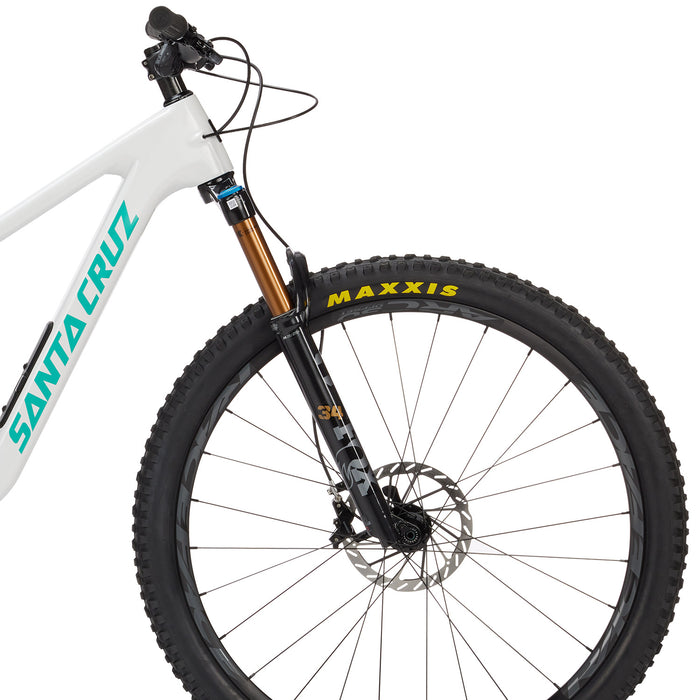 Santa Cruz Tallboy 5 CC X0 AXS Complete Mountain Bike 2024 Gloss White