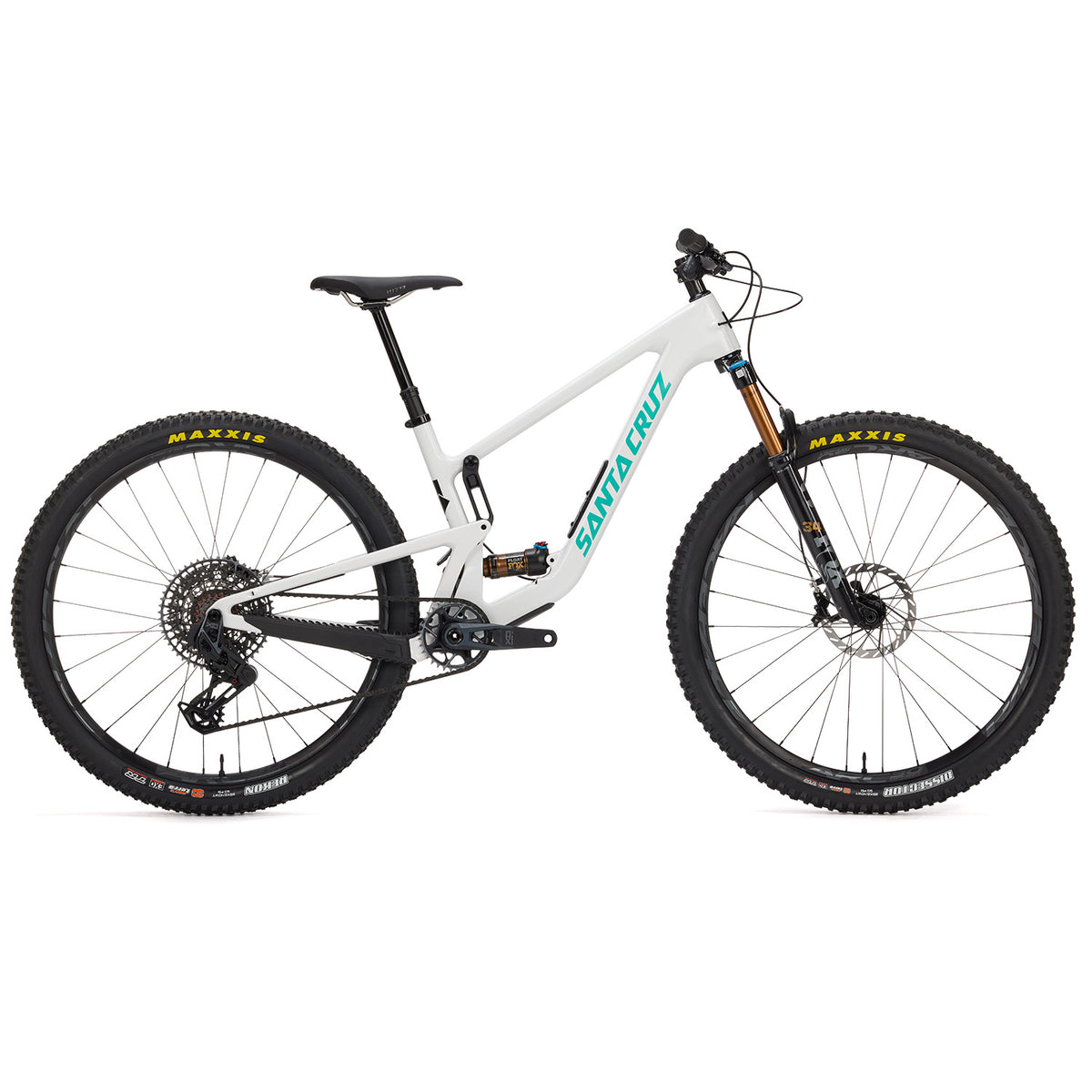 Santa Cruz Tallboy 5 CC X0 AXS Complete Mountain Bike 2024 Gloss White